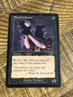 Blood Celebrant Common Legions Magic: The Gathering Near Mint - Image 1