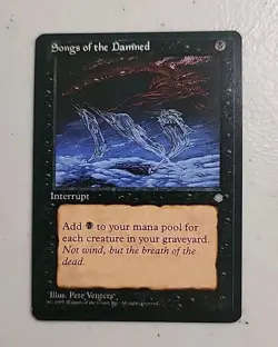 Songs of the Damned Ice Age Regular MTG - Image 1