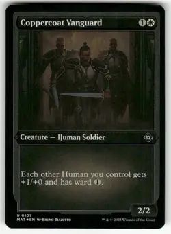 COPPERCOAT VANGUARD (FOIL ETCHED) #101 MTG MARCH OF THE MACHINE: THE AFTERMATH - Image 1