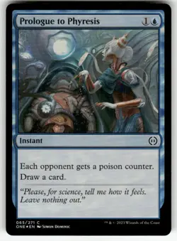 PROLOGUE TO PHYRESIS #65 MTG PHYREXIA: ALL WILL BE ONE FOIL - Image 1