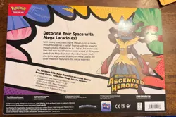 Mega Lucario Premium Poster Collection -Ascended Heroes -New & Sealed -Pokemon - Image 2