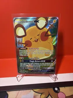 Dedenne GX 195A/214 SM Unbroken Bonds Ultra Rare Full Art Holo English - Image 1