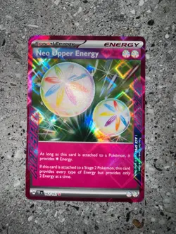 Pokemon TCG Cards Neo Upper Energy 162/162 Temporal Forces ACE SPEC NM-M - Image 3