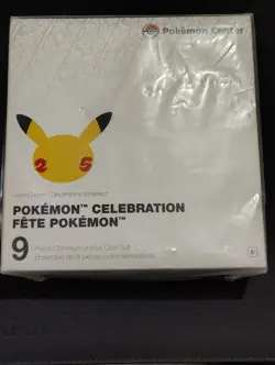 Pokemon 25th Celebration Commemorative Coin Set (9-Piece) Sealed - Image 1