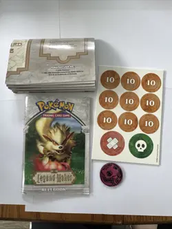 Pokemon EX Legend Maker Shadowquake Theme Deck Box And Inserts Only Vintage 2006 - Image 3