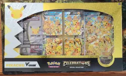 Pokemon TCG Celebrations 25th Anniversary Pikachu V Union Special Collection New 820650809156 - Image 1
