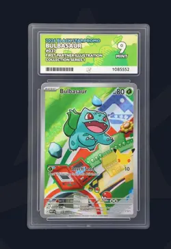 Pokemon TCG -Bulbasaur MEP 037 - First Partner Illustration Collection Ace 9 - Image 1