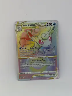 Alolan Vulpix VSTAR #197 Pokemon Silver Tempest - Image 1