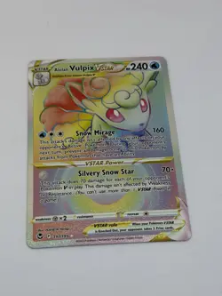 Alolan Vulpix VSTAR #197 Pokemon Silver Tempest - Image 2