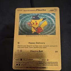 Pokemon TCG Special Delivery Pikachu SWSH074 SWSH Promo Holo English 60 HP - Image 1