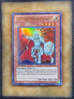 Yugioh Jain, Lightsworn Paladin RYMP-EN100 Ultra Rare 1st Ed NM - Image 1
