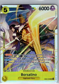 Borsalino EB04-058 SR Adventure on Kami's Island - One Piece Card - NM - Image 1