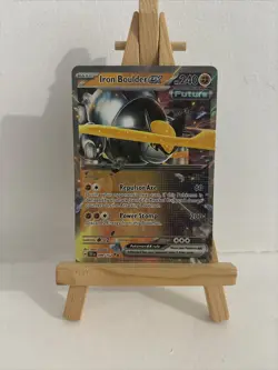 Iron Boulder ex 099/162 - Temporal Forces - Pokemon Card - Near Mint - Image 1