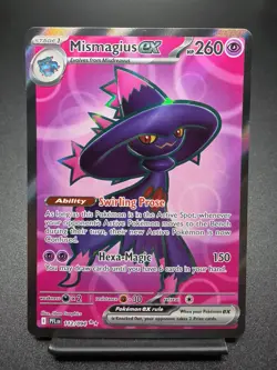 Mismagius ex 112/094 Full Art Phantasmal Flames Pokemon Card - Image 1