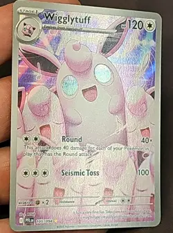 Wigglytuff 105/094 - Pokemon Phantasmal Flames Card - NM - Image 2