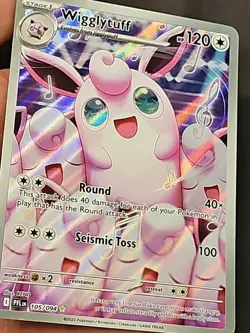 Wigglytuff 105/094 - Pokemon Phantasmal Flames Card - NM - Image 3