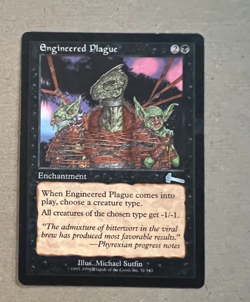 Engineered Plague - Urza's Legacy - MTG - Magic the Gathering - Image 2
