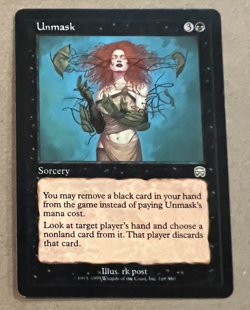 Unmask - Mercadian Masques - MTG - Magic the Gathering - Image 1