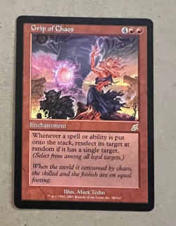 Grip of Chaos - Scourge - MTG - Magic the Gathering - Image 1