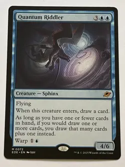 Quantum Riddler 72 MTG Edge of Eternities 2025 Near Mint Non Foil Mythic Rare - Image 4