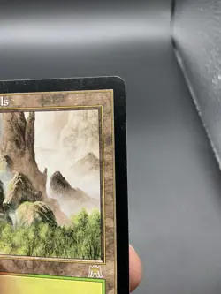 Wooded Foothills Onslaught Regular #330 MTG MP - Image 2
