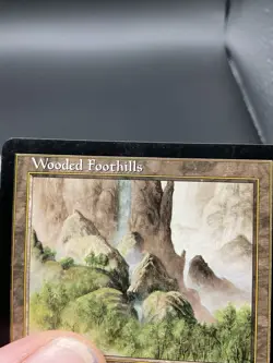Wooded Foothills Onslaught Regular #330 MTG MP - Image 3