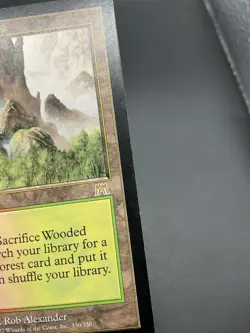 Wooded Foothills Onslaught Regular #330 MTG MP - Image 4
