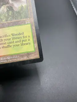 Wooded Foothills Onslaught Regular #330 MTG MP - Image 5