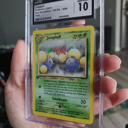 2001 Pokemon Neo Revelation 1st Edition Holo Jumpluff #9 CGC 10 GEM MINT - Image 3