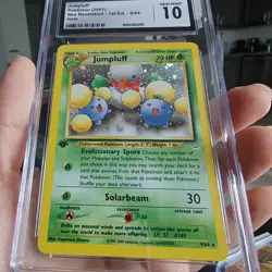 2001 Pokemon Neo Revelation 1st Edition Holo Jumpluff #9 CGC 10 GEM MINT - Image 4