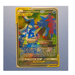 Pokemon Greninja & Zoroark GX 201/214 SM-Unbroken Bonds TAG TEAM Alt Full Art - Image 1
