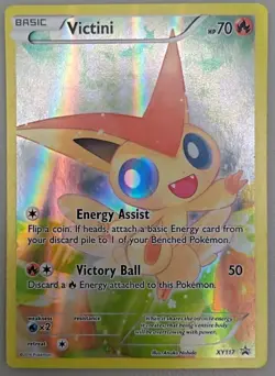 Victini XY117 XY Black Star Promo Pokemon TCG - MP - Image 1