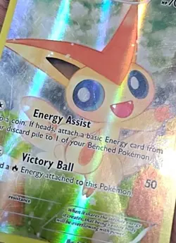 Victini XY117 XY Black Star Promo Pokemon TCG - MP - Image 4