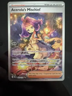 2025 Pokemon Acerola's Mischief Special Illustration Rare #183/132 - Image 1