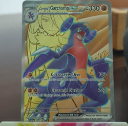 Cynthia's Garchomp ex 204 Sv: Scarlet & Violet Promo Full Art Holo English 330HP - Image 1