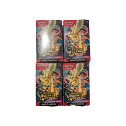 4x Pokemon TCG Mega Evolution Ascended Heroes Booster Bundles! Sealed! Fast ship - Image 1