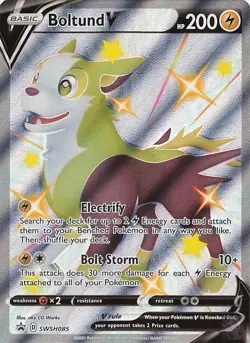 Boltund V SWSH085 Sword & Shield Promo Pokemon Near Mint - Image 1