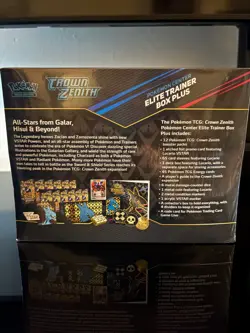 Crown Zenith Pokemon Center Elite Trainer Box Plus ETB - Factory Sealed Mint - Image 2
