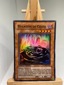 Phantom Of Chaos - Super Rare Limited Edition GLAS-ENSE1 - MP - YuGiOh - Image 1