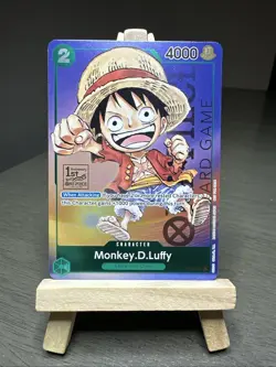 Monkey.D.Luffy (037) (1st Anniversary Tournament) P-037 One Piece Promotion... - Image 1