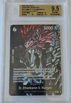 BGS 9.5 St. Ethanbaron V. Nusjuro OP13-080 (Alt Art) - Carrying on His Will - Image 1
