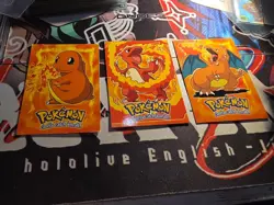 Topps Pokemon Card Set / Lot : #04 Charmander / #05 Charmeleon / #06 Charizard - Image 1