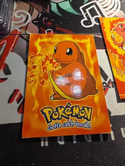 Topps Pokemon Card Set / Lot : #04 Charmander / #05 Charmeleon / #06 Charizard - Image 2