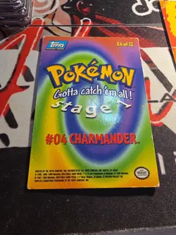 Topps Pokemon Card Set / Lot : #04 Charmander / #05 Charmeleon / #06 Charizard - Image 3