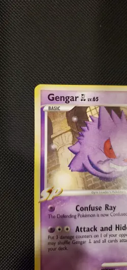 Pokemon TCG Gengar GL 40/111 DPP Rising Rivals Regular Uncommon Card EN 2009 - Image 2