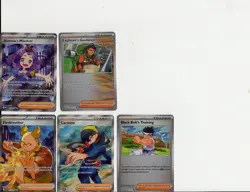 Nintendo Pokemon TCG Carmine, Wally, Eri, Trainer Holo 25 Card Lot - Image 2