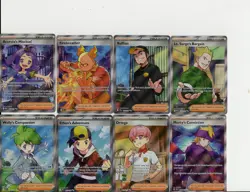 Nintendo Pokemon TCG Carmine, Wally, Eri, Trainer Holo 25 Card Lot - Image 3