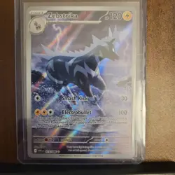 Zebstrika Pokemon TCG Card Illustration Rare Full Art | White Flare - 115/086 - Image 3