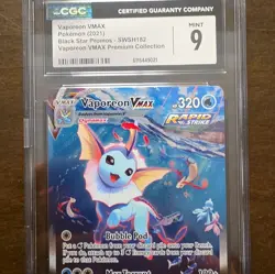 Vaporeon VMAX SWSH182 SWSH: Sword & Shield Promo Cards Holo - Image 1