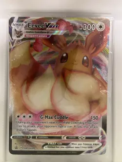 Eevee VMAX SWSH087 SWSH: Sword & Shield Promo Cards Holo SEALED - Image 1
